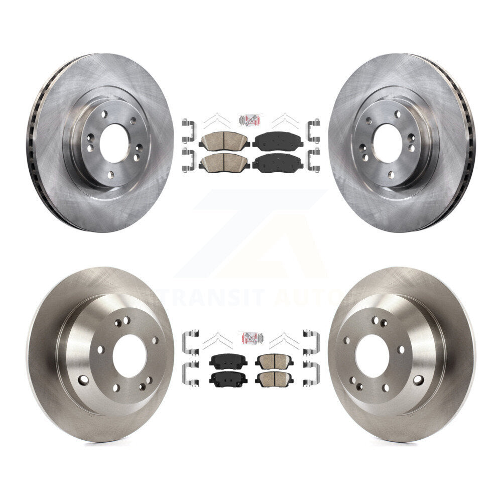 Disc Rotors and Ceramic Brake Pads Kit-K8A-102594 - Kit.bestparts.ca