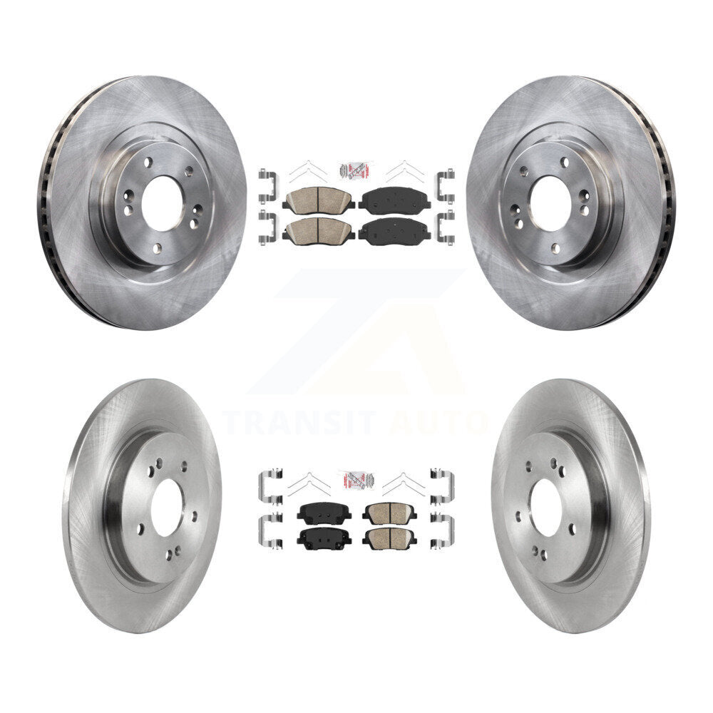 Disc Rotors and Ceramic Brake Pads Kit-K8A-102599