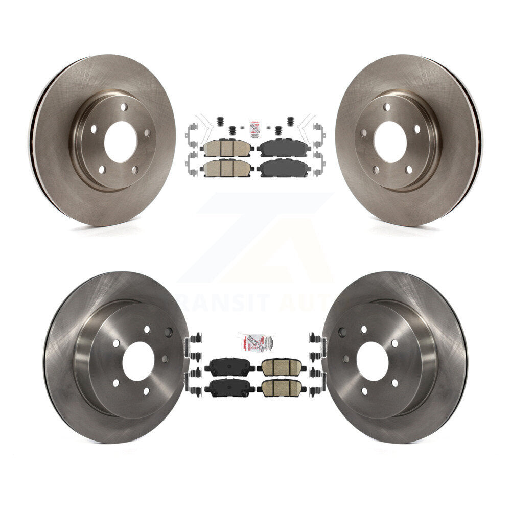 Disc Rotors and Ceramic Brake Pads Kit-K8A-102602 - Kit.bestparts.ca