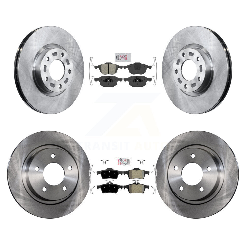 Disc Rotors and Semi-Metallic Brake Pads Kit-K8A-102617 - Kit.bestparts.ca