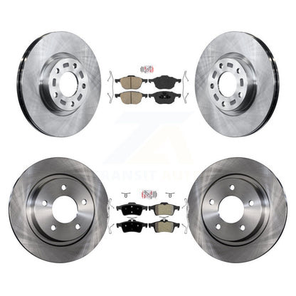 Disc Rotors and Ceramic (Front) & Semi-Metallic (Rear) Brake Pads Kit-K8A-102620 - Kit.bestparts.ca
