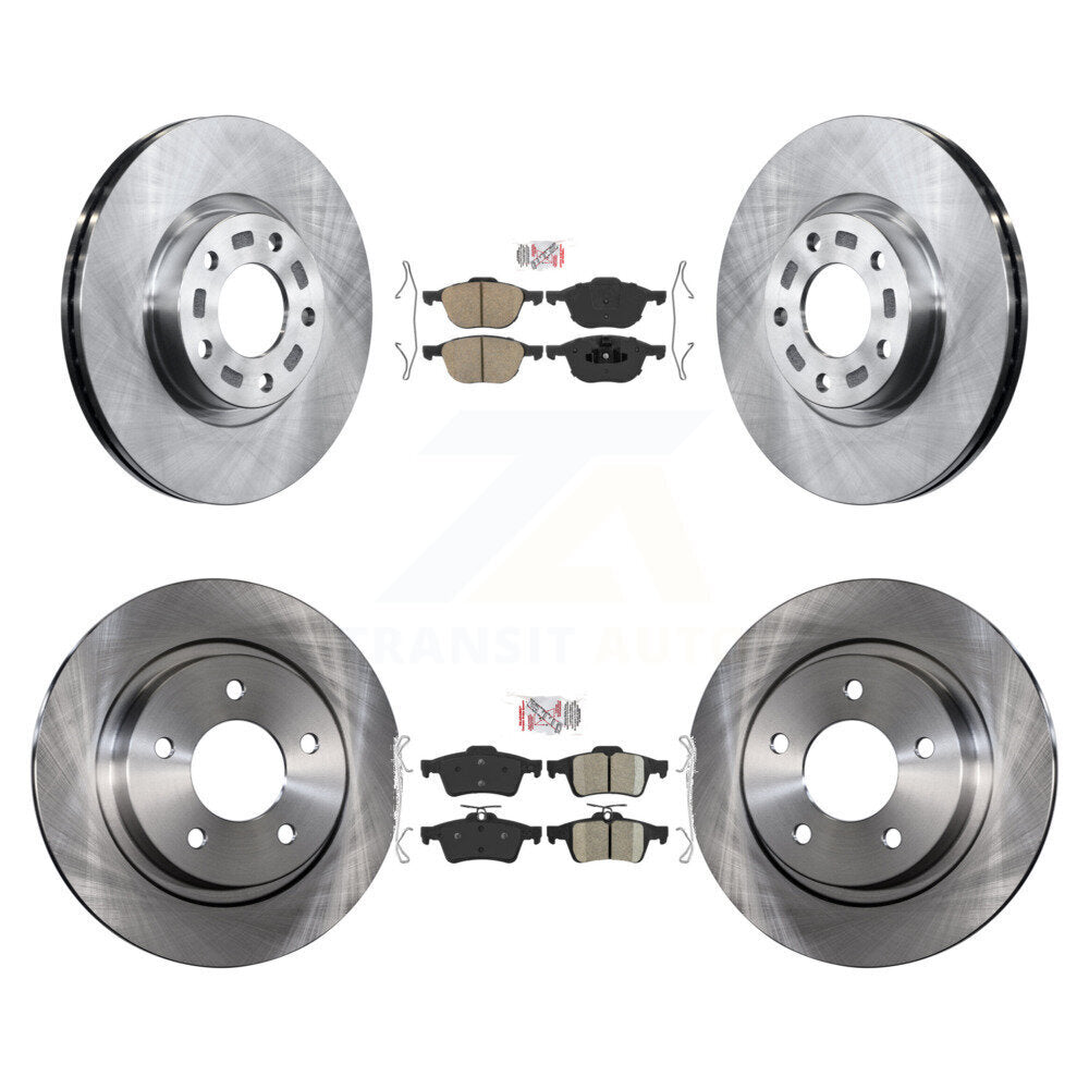 Disc Rotors and Ceramic Brake Pads Kit-K8A-102622 - Kit.bestparts.ca
