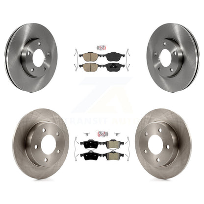 Disc Rotors and Ceramic (Front) & Semi-Metallic (Rear) Brake Pads Kit-K8A-102626 - Kit.bestparts.ca