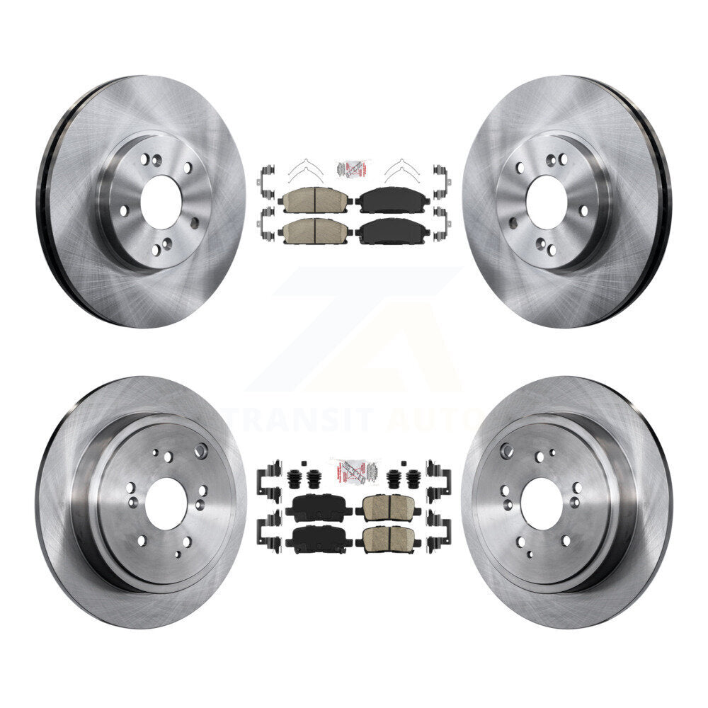 Disc Rotors and Ceramic Brake Pads Kit-K8A-102636 - Kit.bestparts.ca
