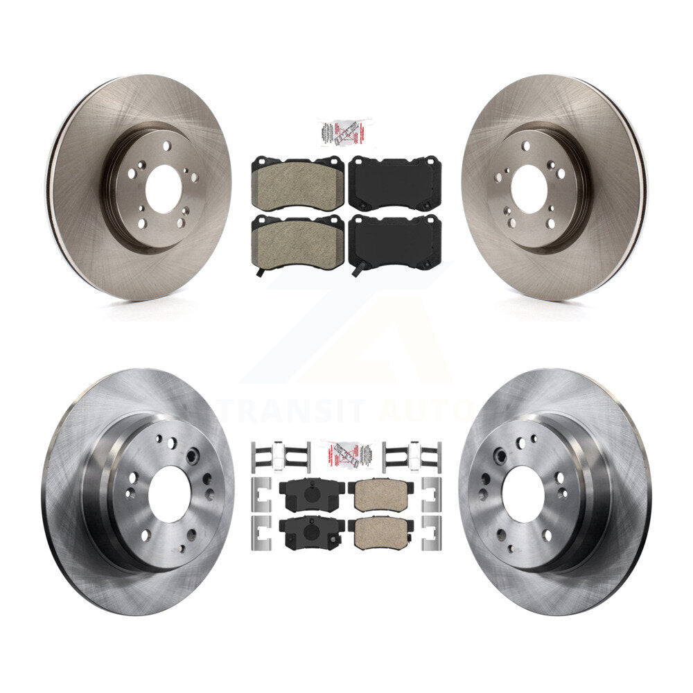 Disc Rotors and Semi-Metallic (Front) & Ceramic (Rear) Brake Pads Kit-K8A-102675 - Kit.bestparts.ca Kit.bestparts.ca