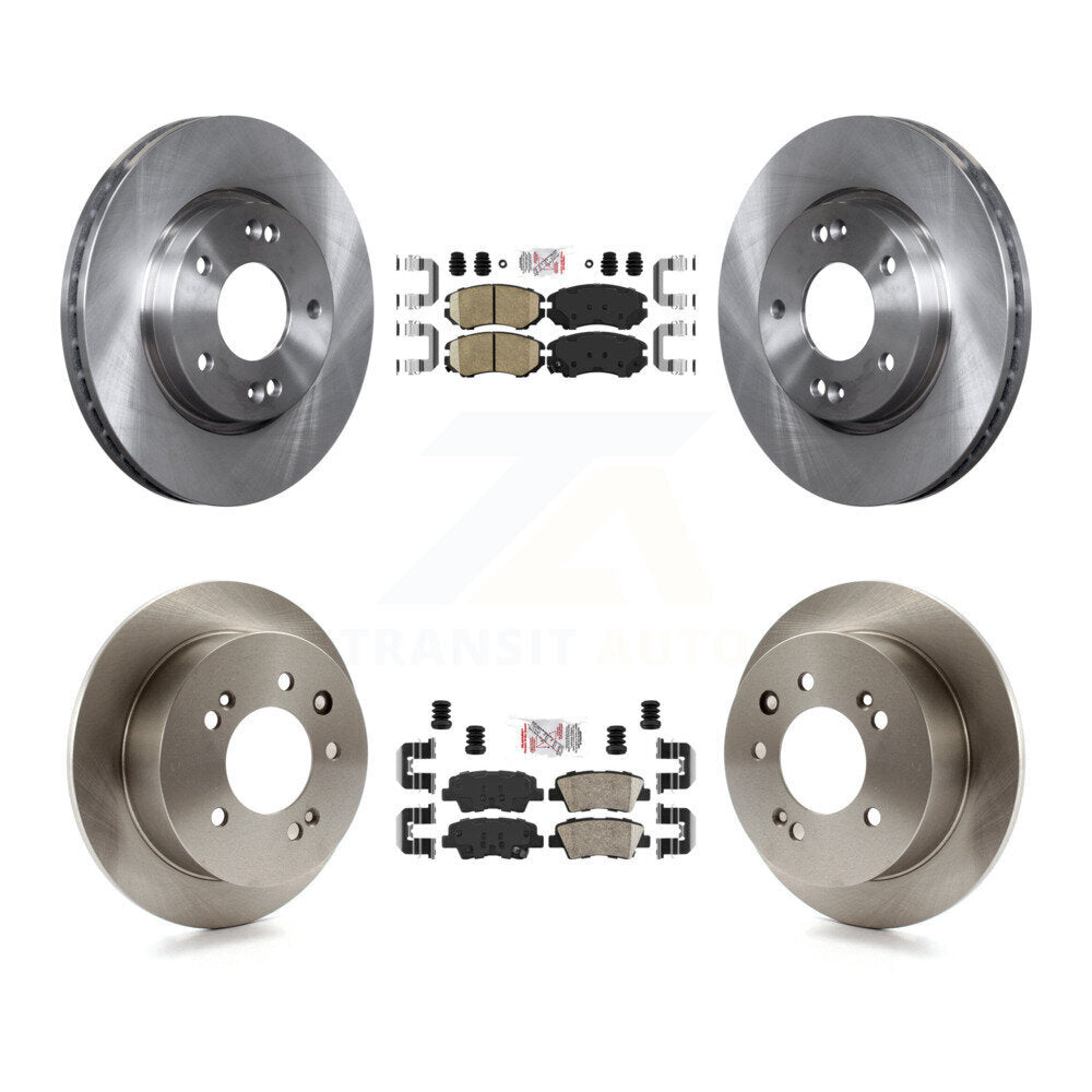 Disc Rotors and Ceramic Brake Pads Kit-K8A-102695 - Kit.bestparts.ca