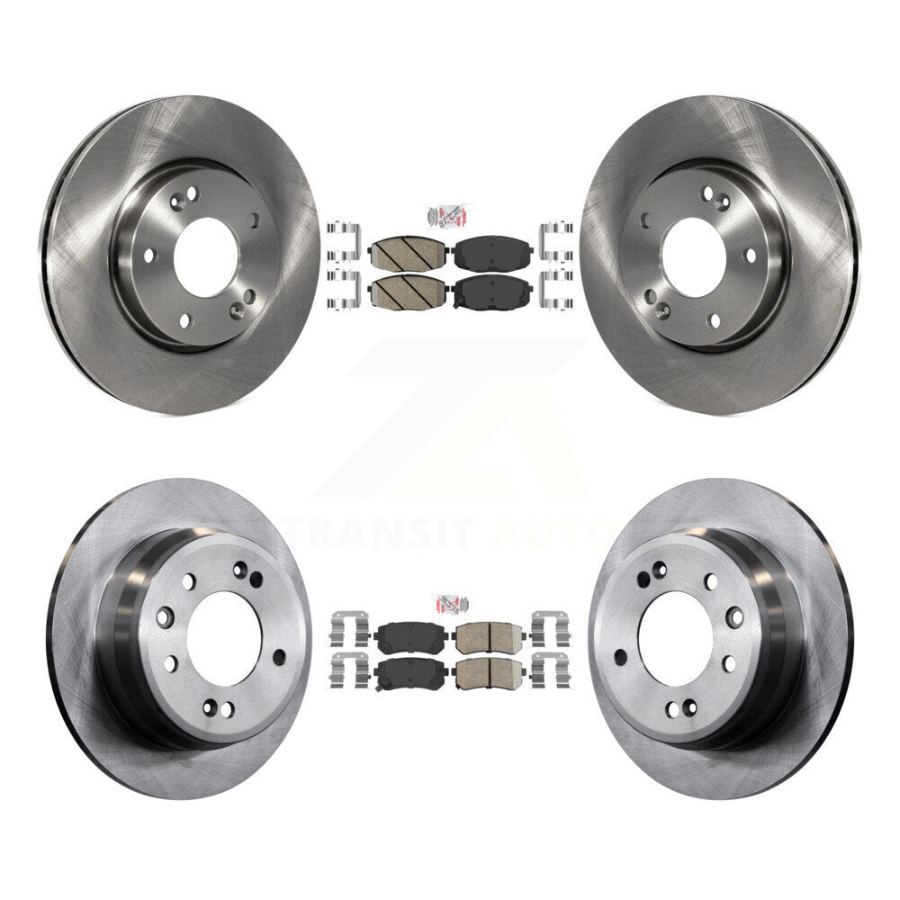 Disc Rotors and Ceramic Brake Pads Kit-K8A-102698 - Kit.bestparts.ca
