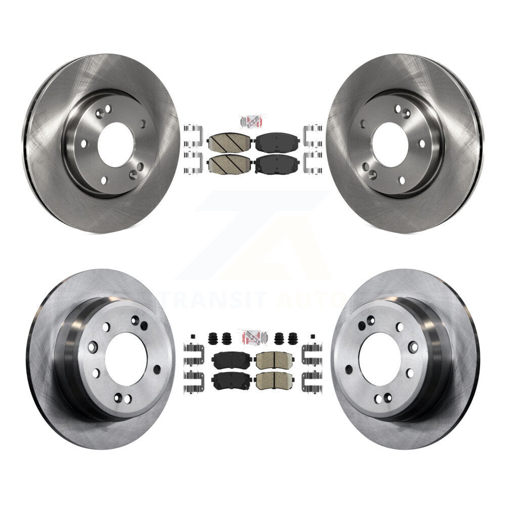 Disc Rotors and Ceramic Brake Pads Kit-K8A-102699 - Kit.bestparts.ca