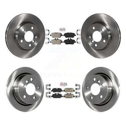 Disc Rotors and Semi-Metallic (Front) & Ceramic (Rear) Brake Pads Kit-K8A-102700 - Kit.bestparts.ca