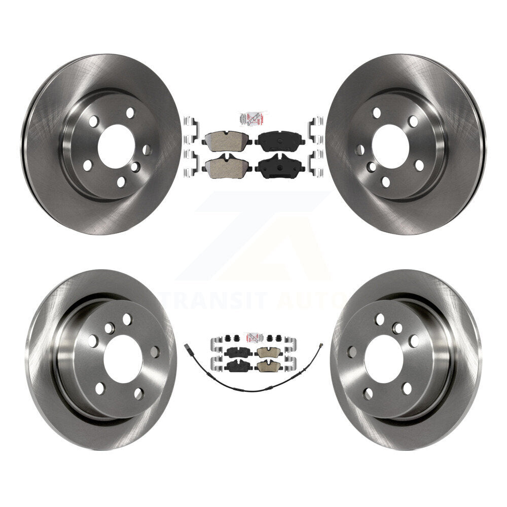 Disc Rotors and Semi-Metallic (Front) & Ceramic (Rear) Brake Pads Kit-K8A-102702 - Kit.bestparts.ca Kit.bestparts.ca