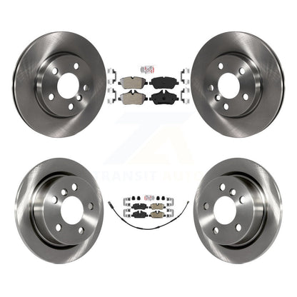 Disc Rotors and Semi-Metallic (Front) & Ceramic (Rear) Brake Pads Kit-K8A-102702 - Kit.bestparts.ca