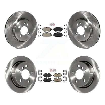 Disc Rotors and Semi-Metallic (Front) & Ceramic (Rear) Brake Pads Kit-K8A-102706 - Kit.bestparts.ca