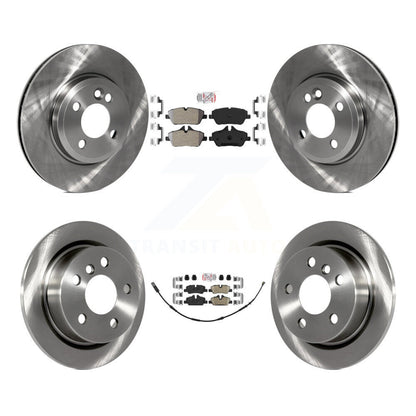 Disc Rotors and Semi-Metallic (Front) & Ceramic (Rear) Brake Pads Kit-K8A-102708 - Kit.bestparts.ca