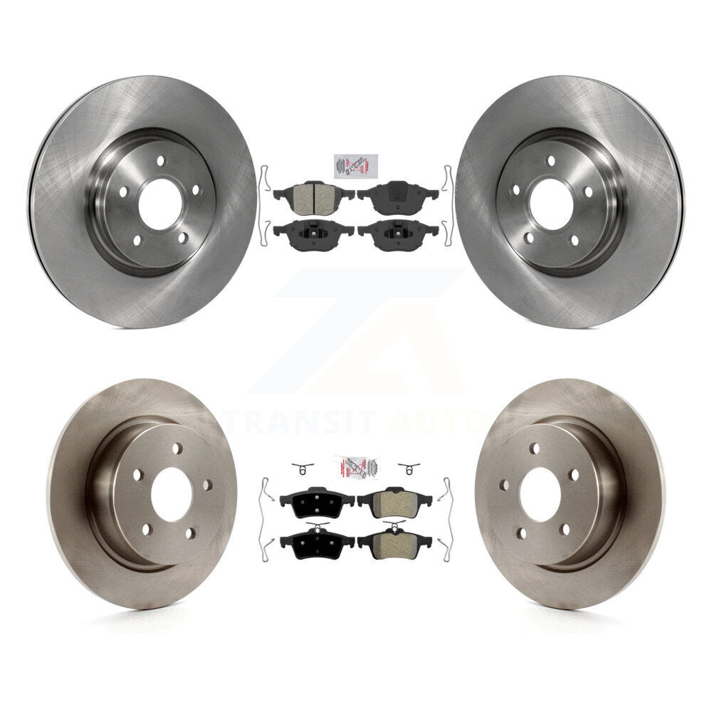 Disc Rotors and Semi-Metallic Brake Pads Kit-K8A-102716 - Kit.bestparts.ca