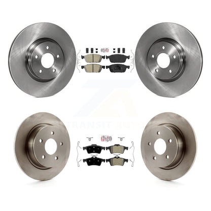 Disc Rotors and Ceramic (Front) & Semi-Metallic (Rear) Brake Pads Kit-K8A-102719 - Kit.bestparts.ca