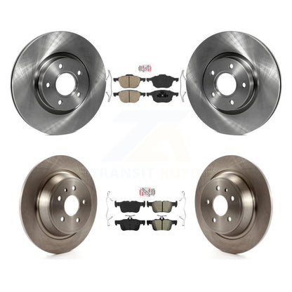 Disc Rotors and Ceramic (Front) & Semi-Metallic (Rear) Brake Pads Kit-K8A-102736 - Kit.bestparts.ca