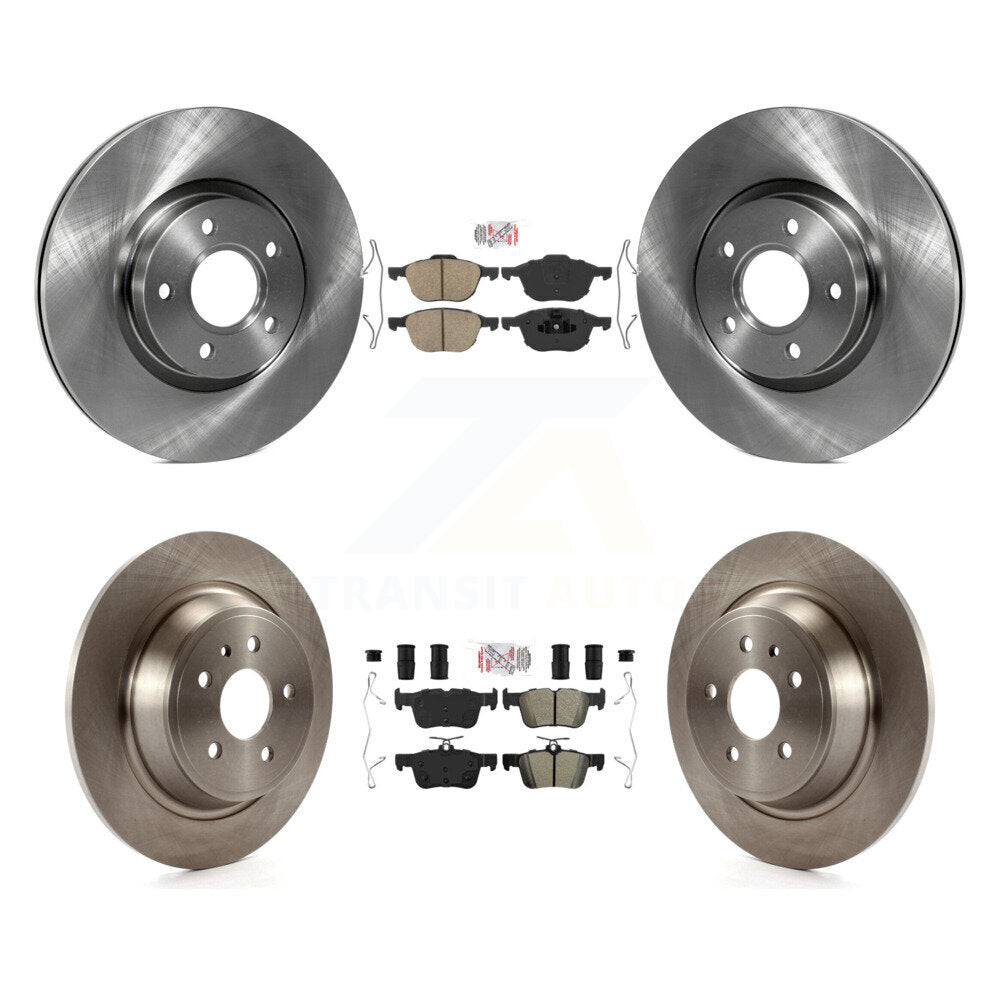 Disc Rotors and Ceramic (Front) & Semi-Metallic (Rear) Brake Pads Kit-K8A-102737 - Kit.bestparts.ca Kit.bestparts.ca