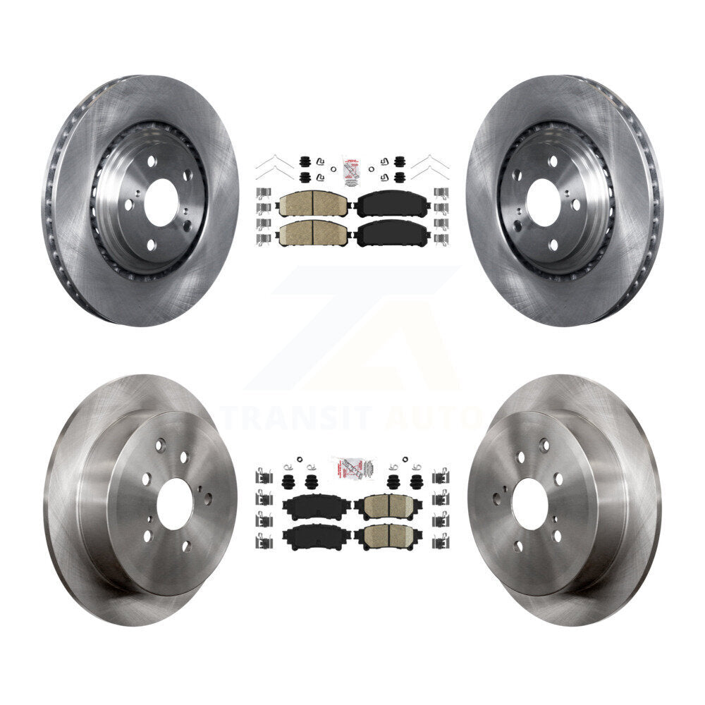 Disc Rotors and Ceramic Brake Pads Kit-K8A-102741 - Kit.bestparts.ca