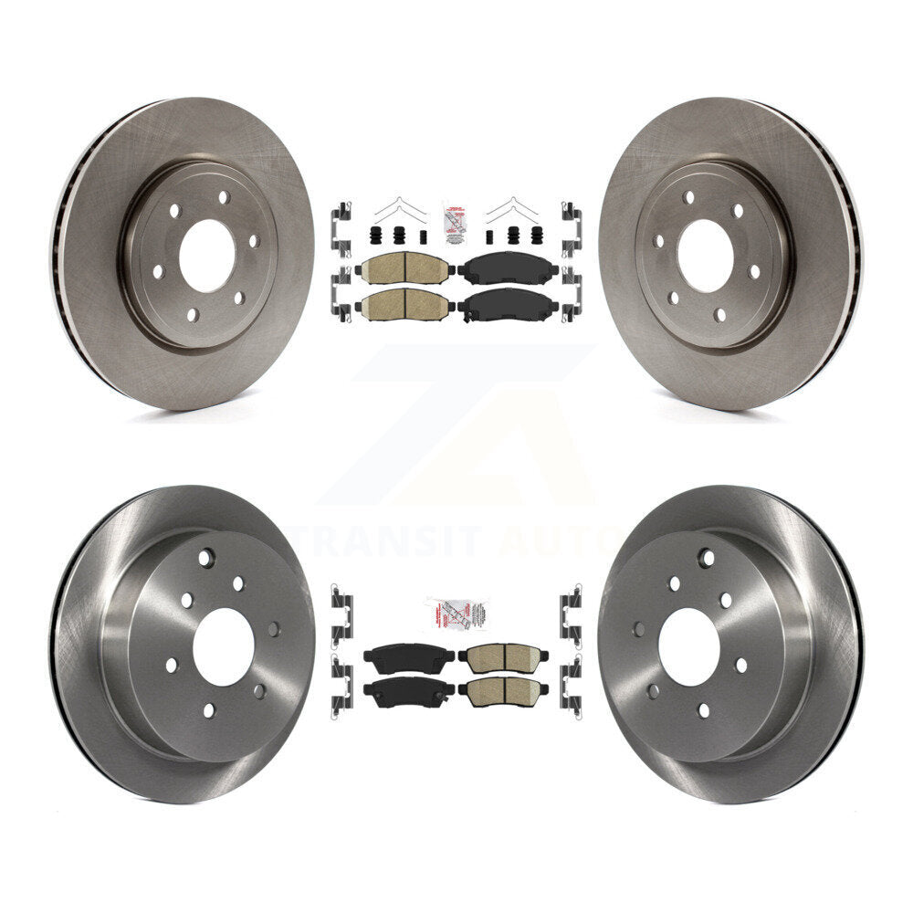 Disc Rotors and Ceramic Brake Pads Kit-K8A-102752 - Kit.bestparts.ca