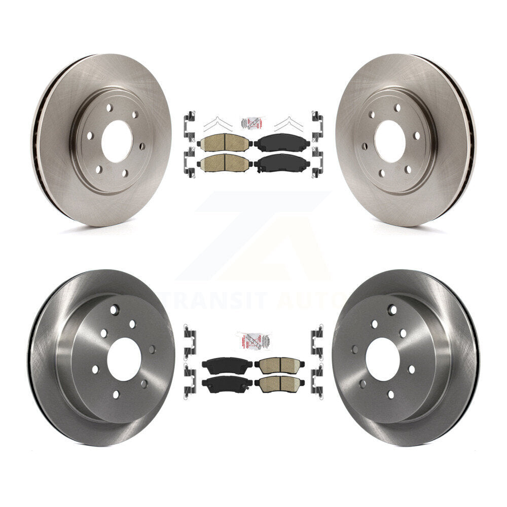 Disc Rotors and Ceramic Brake Pads Kit-K8A-102758 - Kit.bestparts.ca