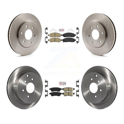 Disc Rotors and Ceramic Brake Pads Kit-K8A-102758 - Kit.bestparts.ca