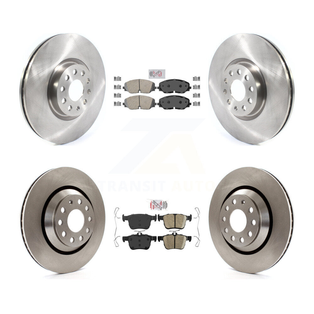 Disc Rotors and Ceramic Brake Pads Kit-K8A-102766 - Kit.bestparts.ca