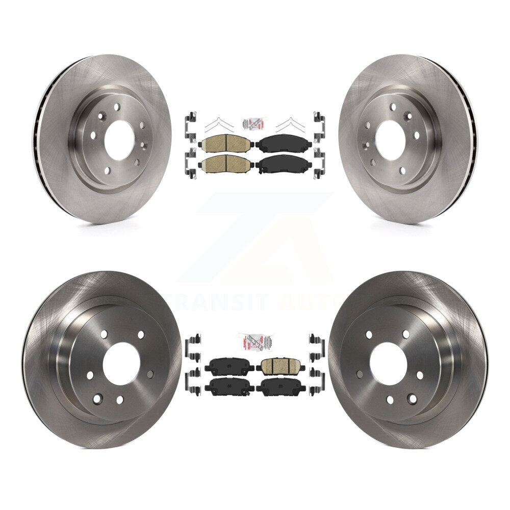 Disc Rotors and Ceramic Brake Pads Kit-K8A-102774 - Kit.bestparts.ca