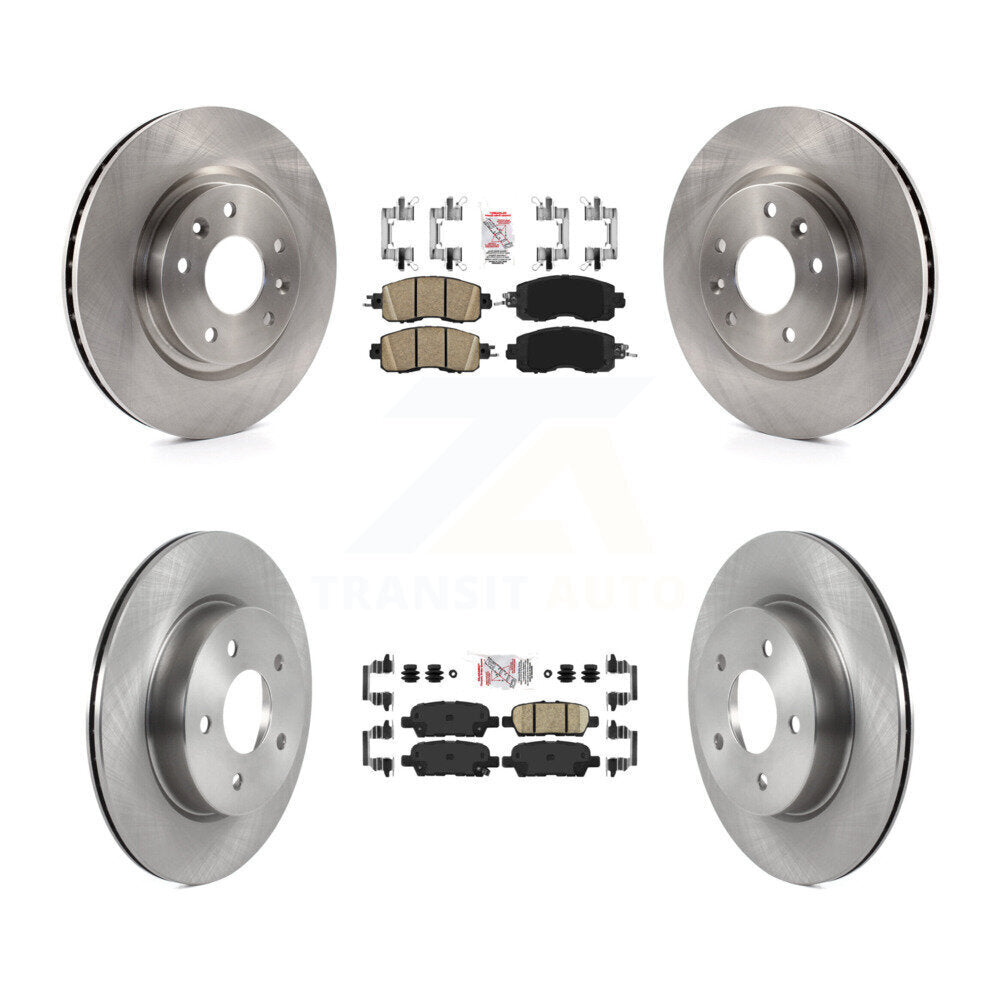 Disc Rotors and Ceramic Brake Pads Kit-K8A-102779 - Kit.bestparts.ca