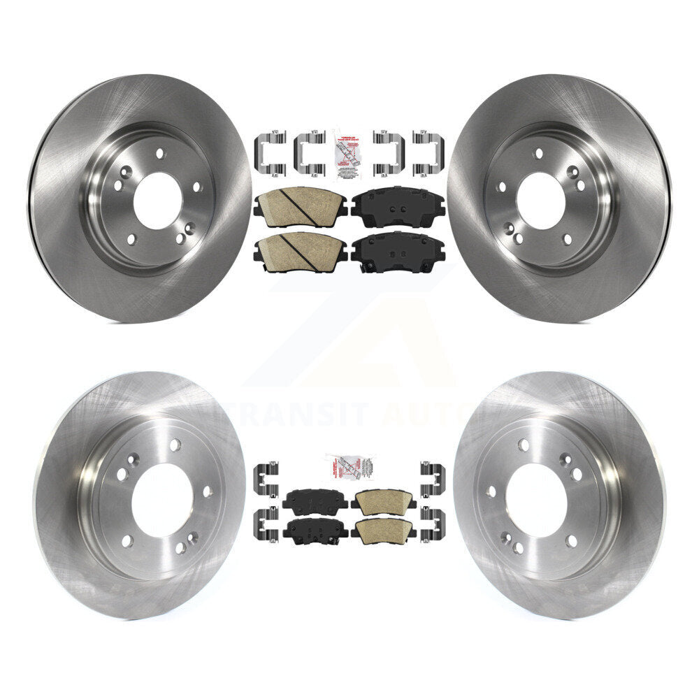 Disc Rotors and Ceramic Brake Pads Kit-K8A-102809 - Kit.bestparts.ca