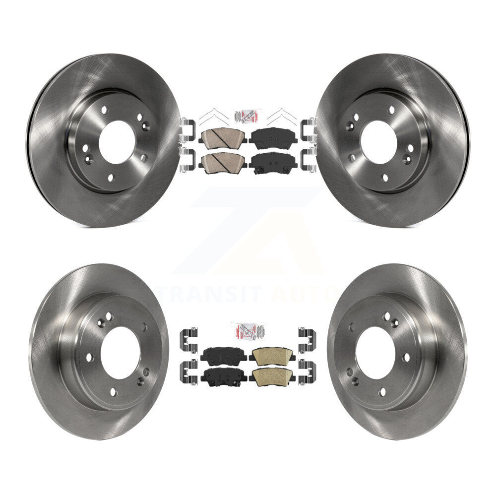 Disc Rotors and Ceramic Brake Pads Kit-K8A-102810 - Kit.bestparts.ca