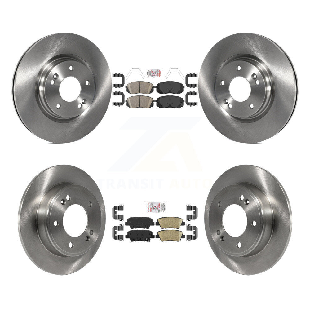 Disc Rotors and Ceramic Brake Pads Kit-K8A-102811