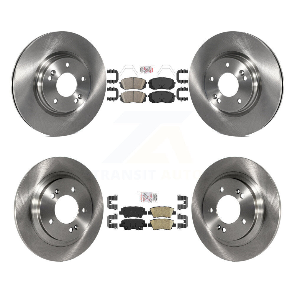 Disc Rotors and Ceramic Brake Pads Kit-K8A-102813 - Kit.bestparts.ca