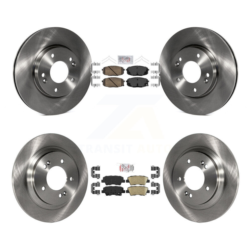 Disc Rotors and Ceramic Brake Pads Kit-K8A-102814 - Kit.bestparts.ca
