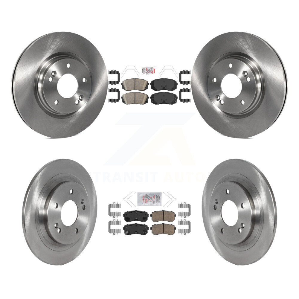 Disc Rotors and Ceramic Brake Pads Kit-K8A-102815 - Kit.bestparts.ca