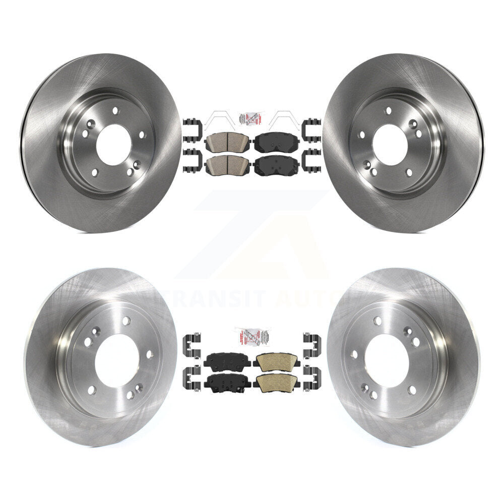 Disc Rotors and Ceramic Brake Pads Kit-K8A-102818 - Kit.bestparts.ca