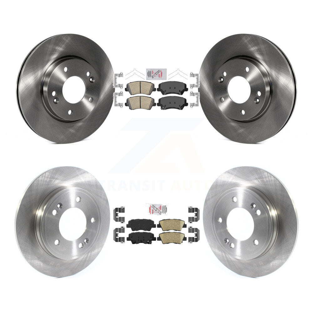 Disc Rotors and Ceramic Brake Pads Kit-K8A-102819 - Kit.bestparts.ca