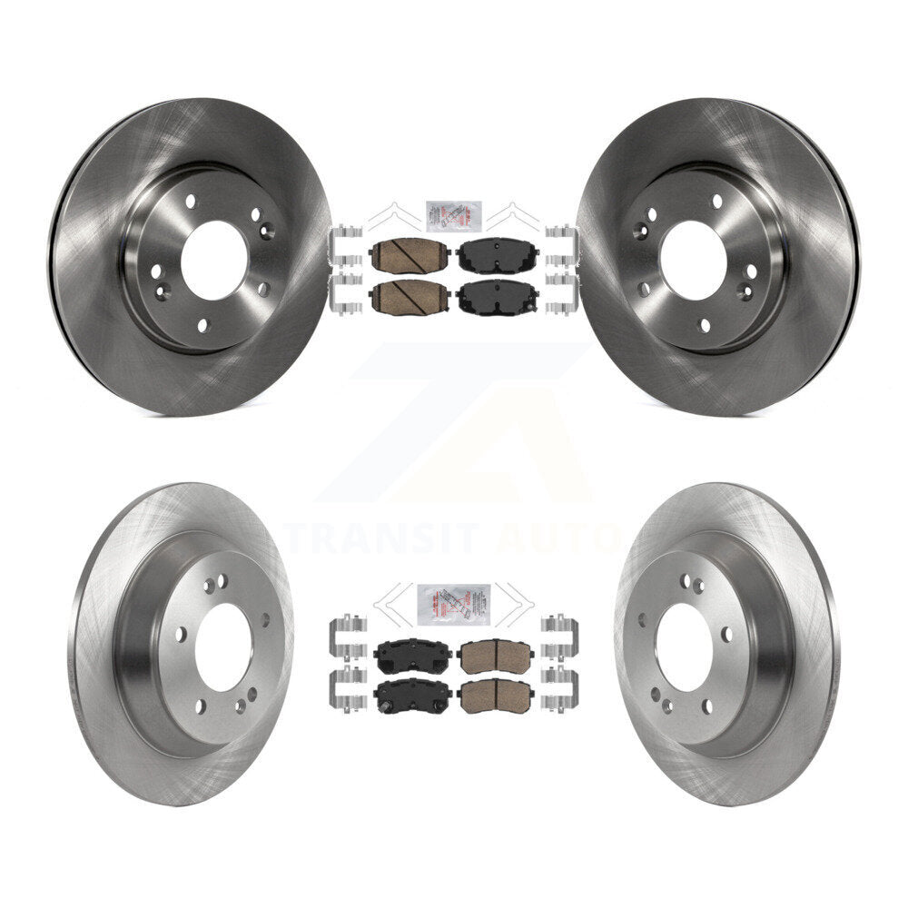 Disc Rotors and Ceramic Brake Pads Kit-K8A-102820 - Kit.bestparts.ca
