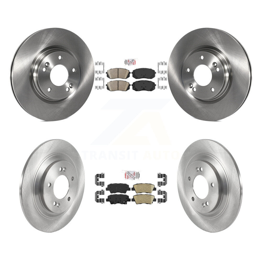 Disc Rotors and Ceramic Brake Pads Kit-K8A-102821 - Kit.bestparts.ca