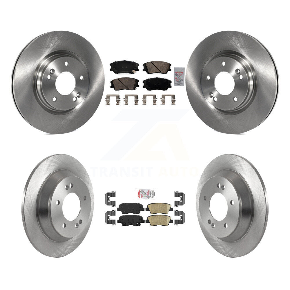 Disc Rotors and Ceramic Brake Pads Kit-K8A-102822 - Kit.bestparts.ca