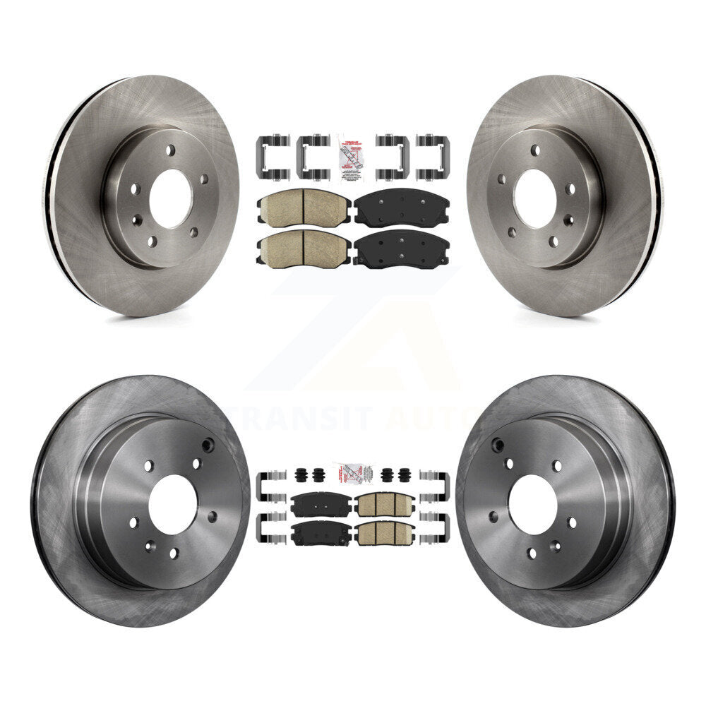 Disc Rotors and Ceramic Brake Pads Kit-K8A-102846 - Kit.bestparts.ca