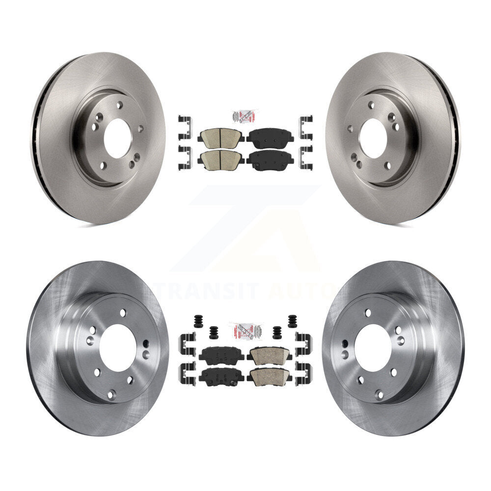Disc Rotors and Ceramic Brake Pads Kit-K8A-102866 - Kit.bestparts.ca