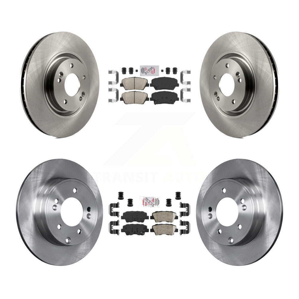 Disc Rotors and Ceramic Brake Pads Kit-K8A-102868 - Kit.bestparts.ca