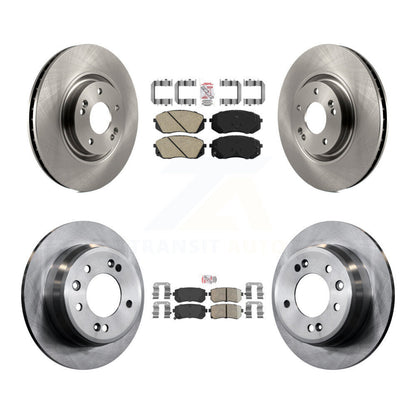 Disc Rotors and Ceramic Brake Pads Kit-K8A-102873 - Kit.bestparts.ca