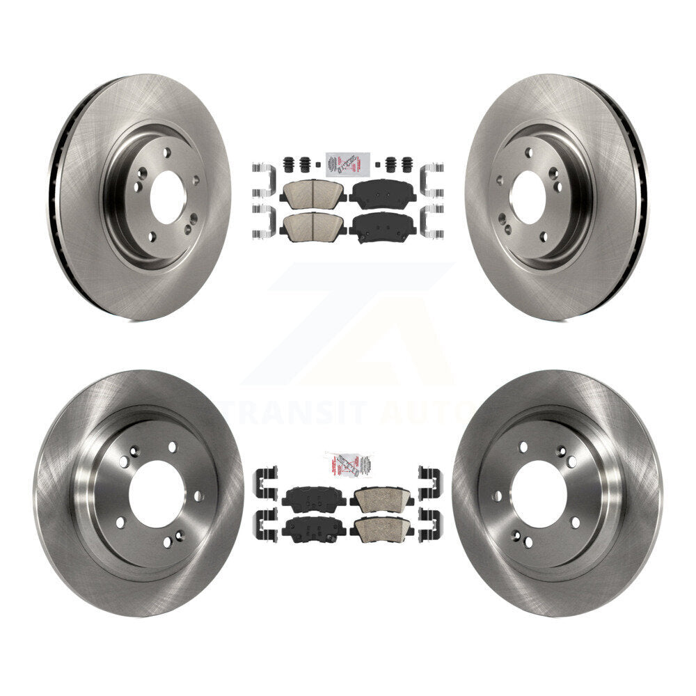 Disc Rotors and Ceramic Brake Pads Kit-K8A-102881 - Kit.bestparts.ca