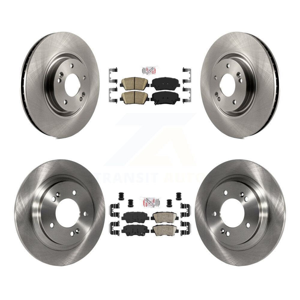 Disc Rotors and Ceramic Brake Pads Kit-K8A-102884 - Kit.bestparts.ca