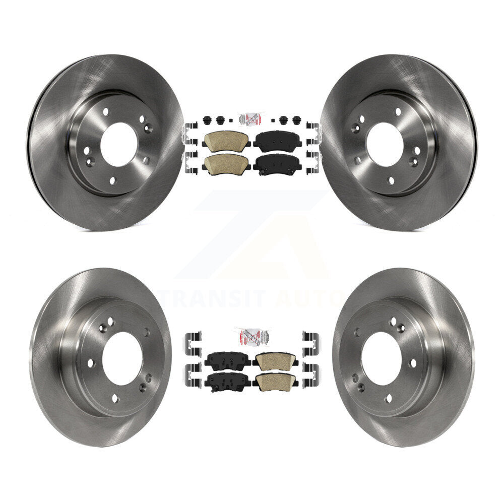 Disc Rotors and Ceramic Brake Pads Kit-K8A-102889 - Kit.bestparts.ca