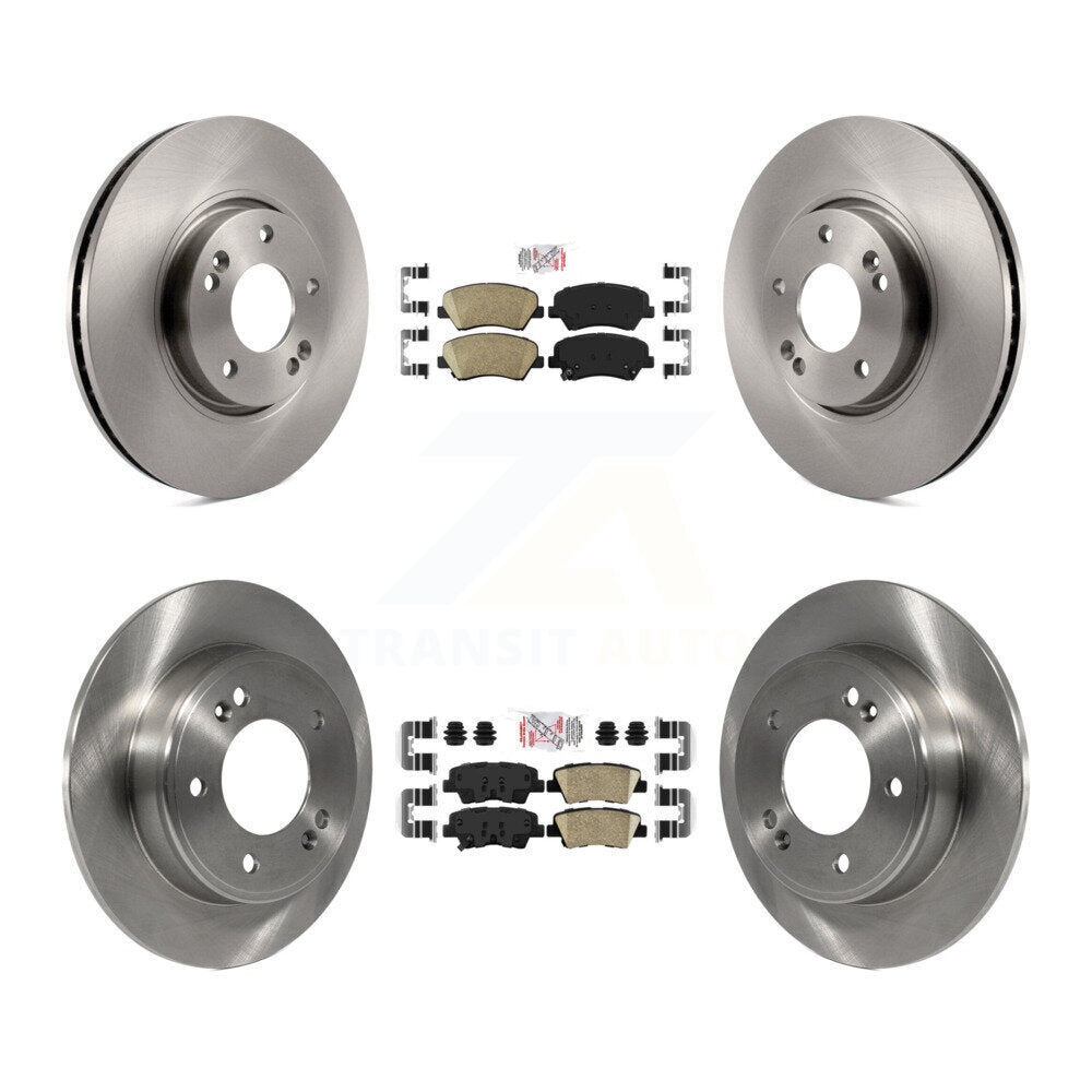 Disc Rotors and Ceramic Brake Pads Kit-K8A-102898 - Kit.bestparts.ca