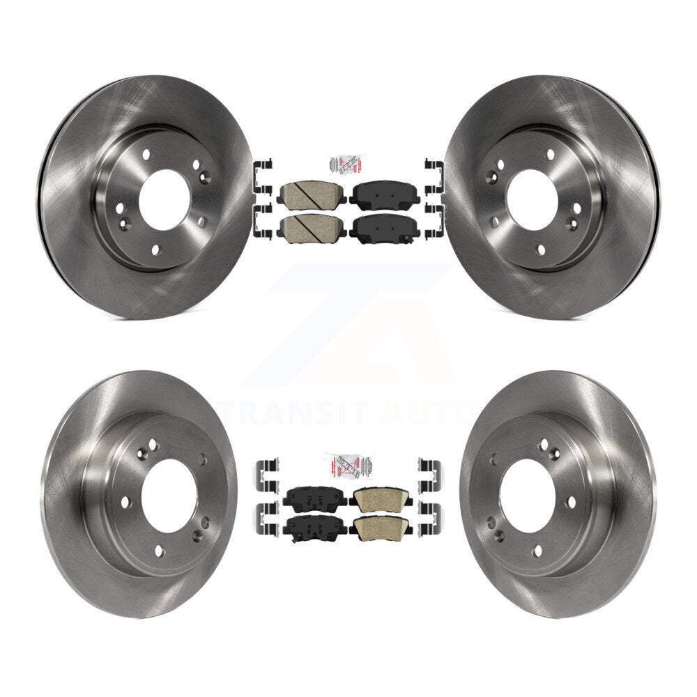 Disc Rotors and Ceramic Brake Pads Kit-K8A-102902 - Kit.bestparts.ca