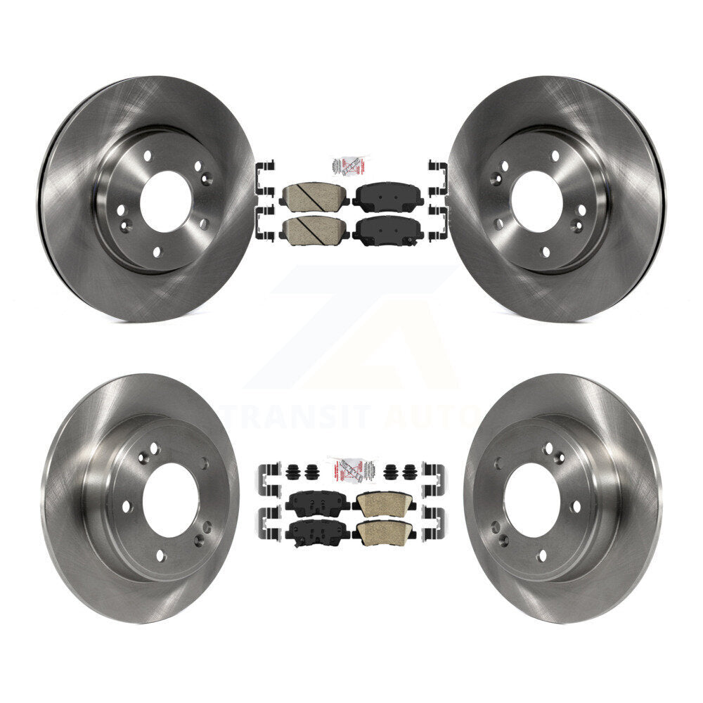 Disc Rotors and Ceramic Brake Pads Kit-K8A-102903 - Kit.bestparts.ca