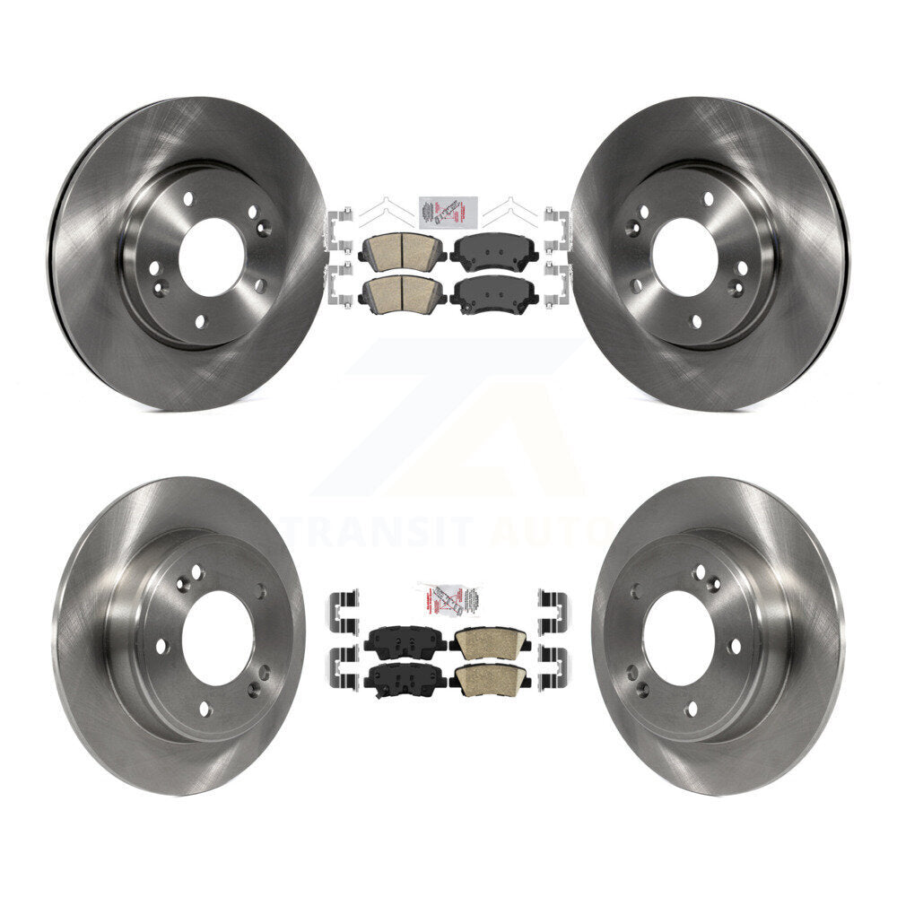 Disc Rotors and Ceramic Brake Pads Kit-K8A-102904 - Kit.bestparts.ca